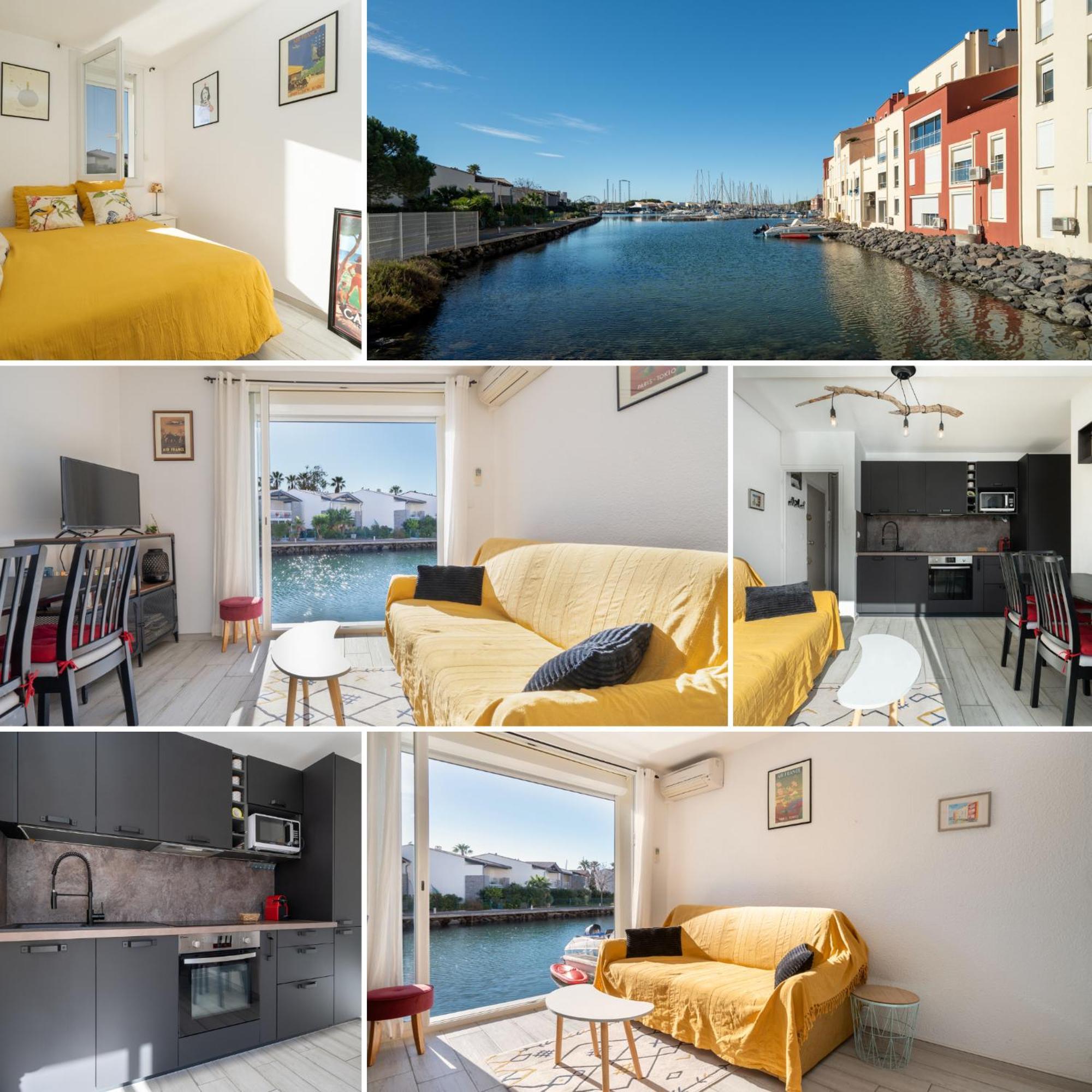 L'Echappee Marine - Classe 2 Etoiles Parking Prive Agde Ngoại thất bức ảnh